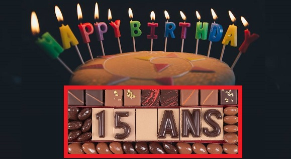 15 ans d'existence !